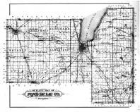 Fond Du Lac County Outline Map, Fond Du Lac County 1893 Microfilm